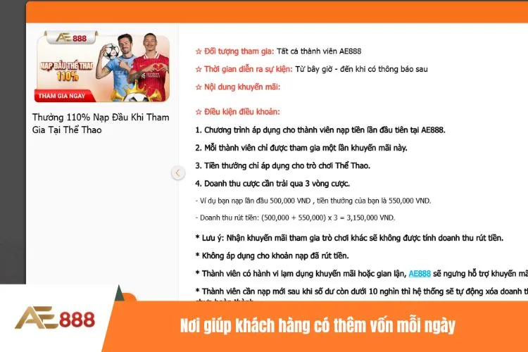 Nơi giúp khách hàng có thêm vốn mỗi ngày