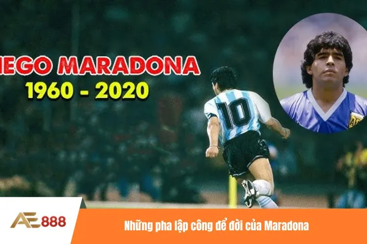 Những pha lập công để đời của Maradona