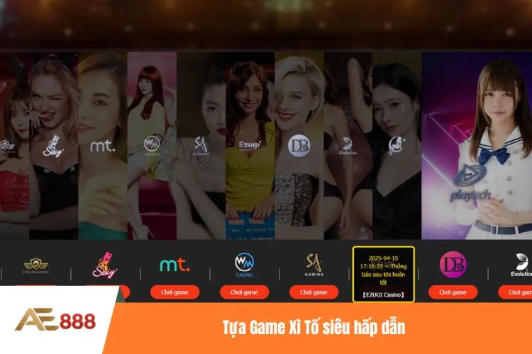 Tựa Game Xì Tố siêu hấp dẫn