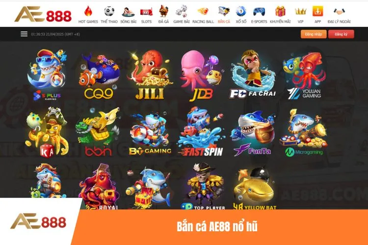 Bắn cá AE88 nổ hũ